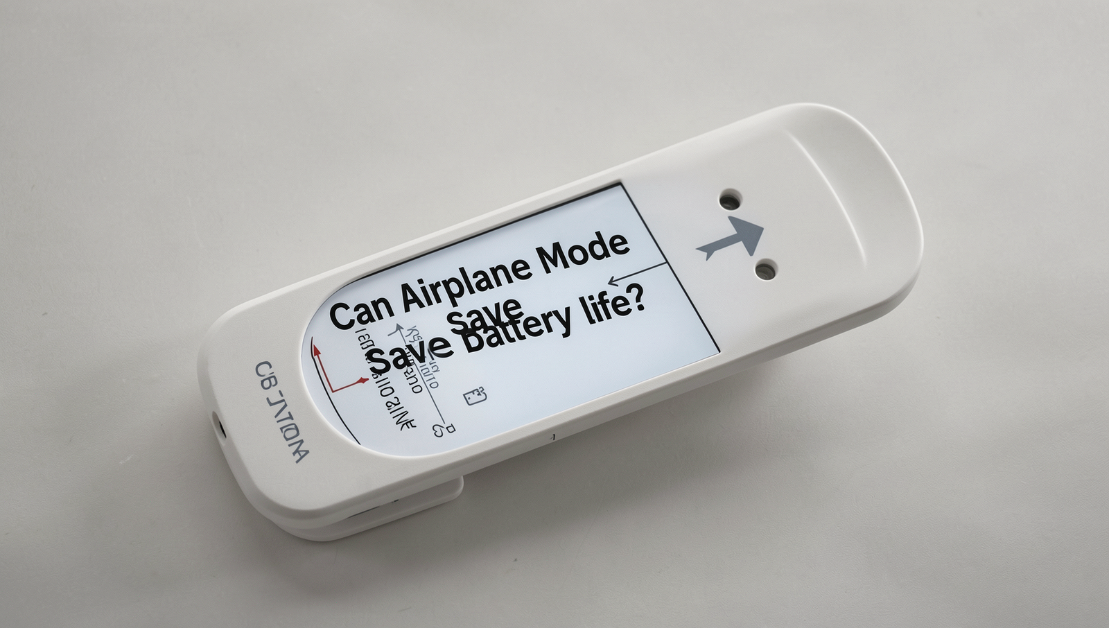 Diagram illustrating how Airplane Mode conserves battery life on devices.