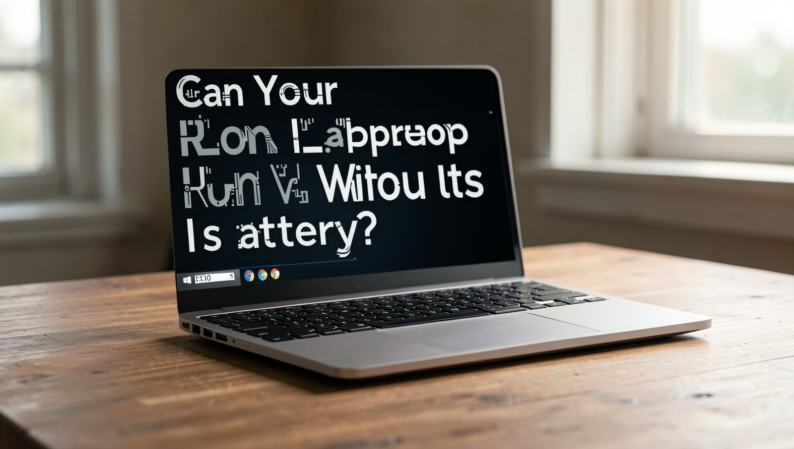 Can Your Laptop Run Without Its Battery?