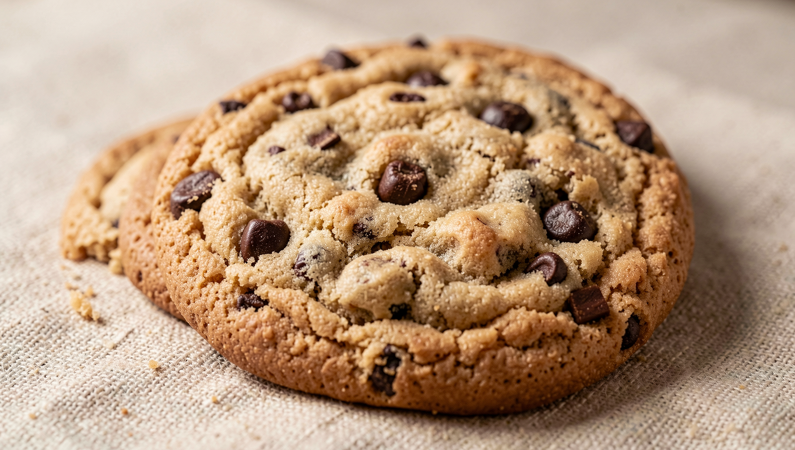 Close-up of various cookies representing browser tracking and data storage.