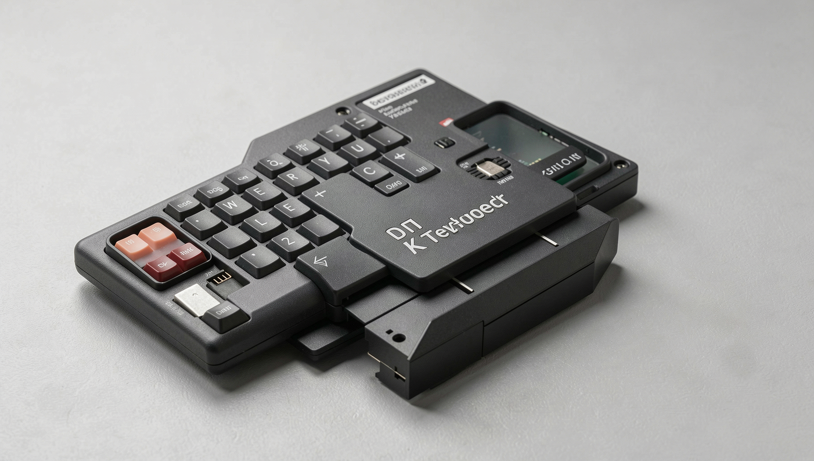 Illustration of various keyloggers including hardware and software types.
